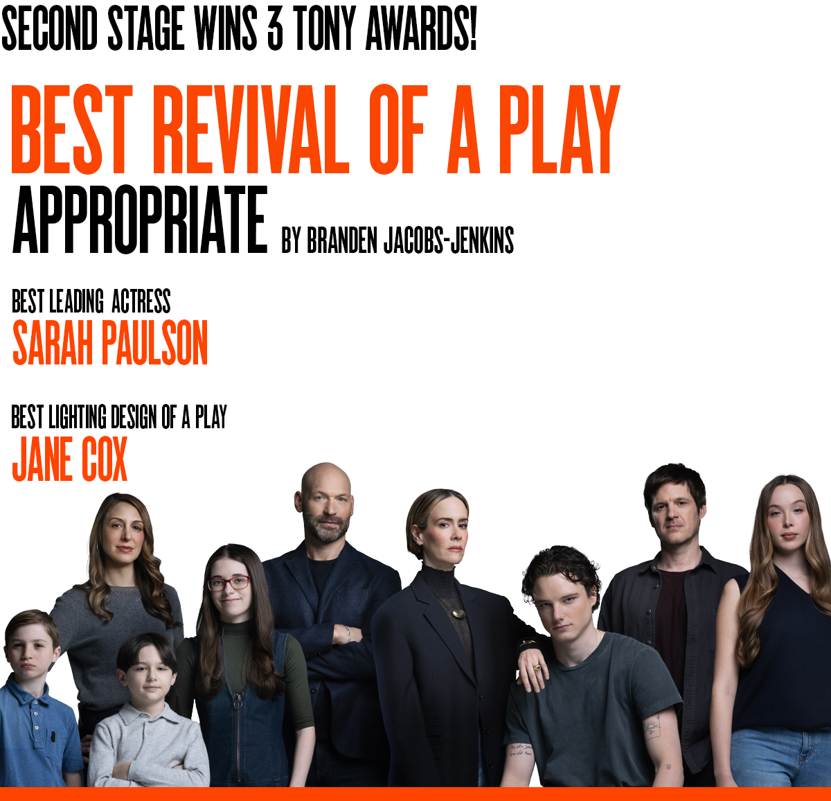 APPROPRIATE wins 3 Tony Awards!